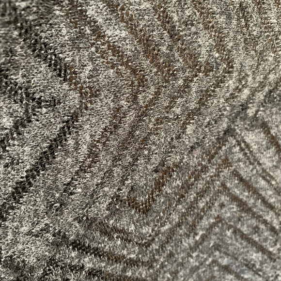 AEROPOSTALE CARDIGAN GREY GRAY SWEATER OPEN - Picture 5 of 7